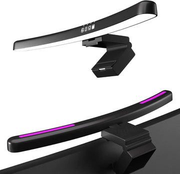 Monitor Light Bar Straight/Curved with RGB Backlight Computer Screen Lamp Eye Caring Touch Atmosphere Lights For Gaming Room - Buy online at  Vibe In Cart.