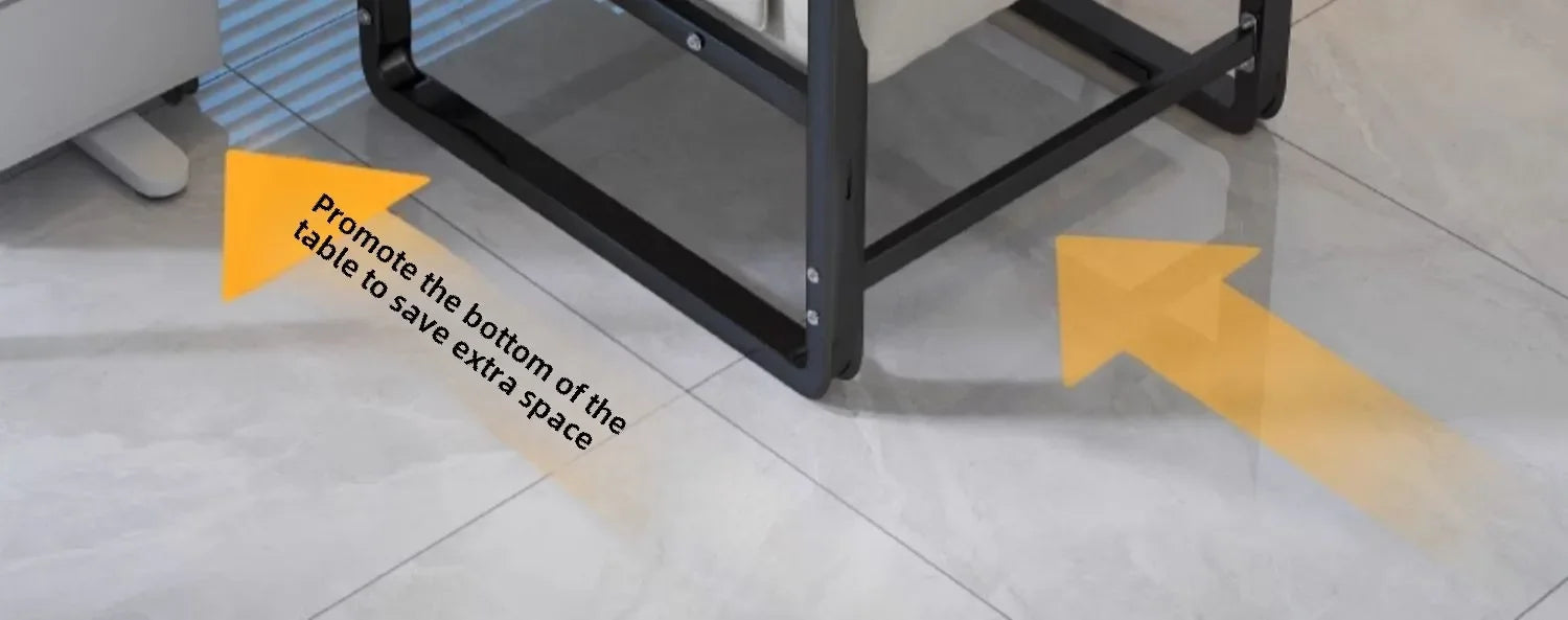 Folding Reclining Office Chair for Lunch Breaks with Backrest