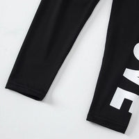 1/3 Pcs Multi-size Shark Parent-child Sister Pants Girls To Teenagers Slim Stretch Plus Size Black Sports Yoga Pants Leggings - Buy online at  Vibe In Cart.