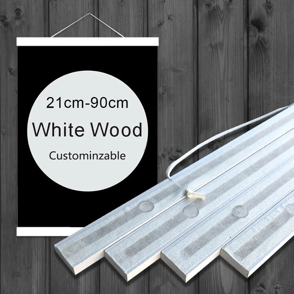 Rectangular Wooden Hanging Photo Frame for Paintings