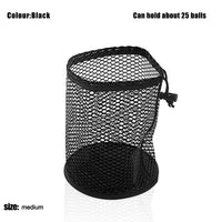 Nylon Drawstring Mesh Net Golf Ball Bag for 12-50 Balls