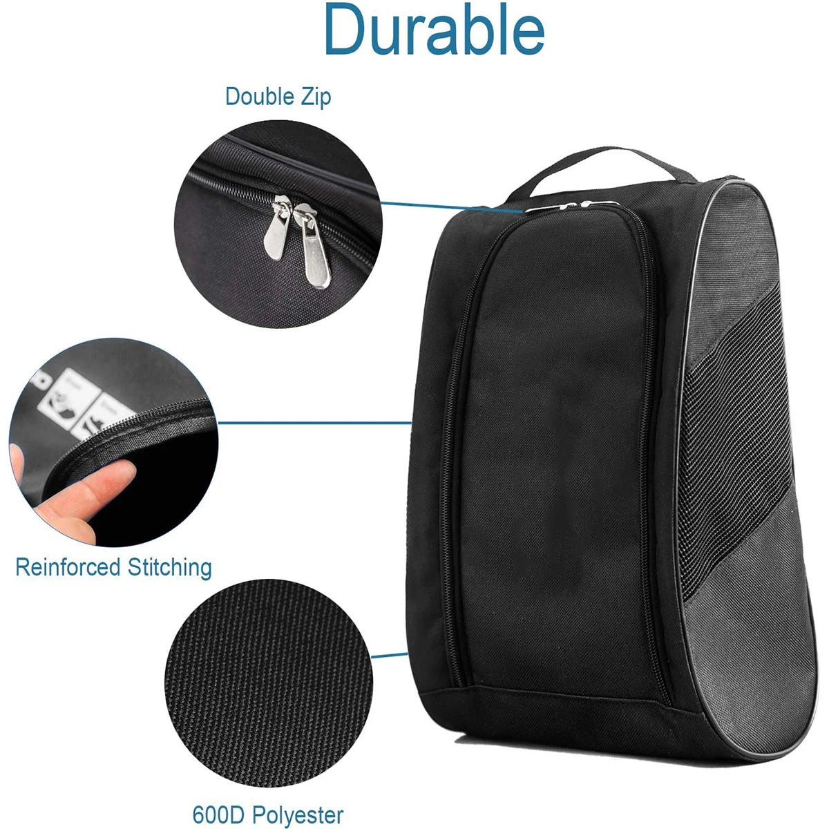 Portable Football Boot Bag, Golf Football Basketball Shoe Bag for Men Women Boys Girls - Buy online at  Vibe In Cart.