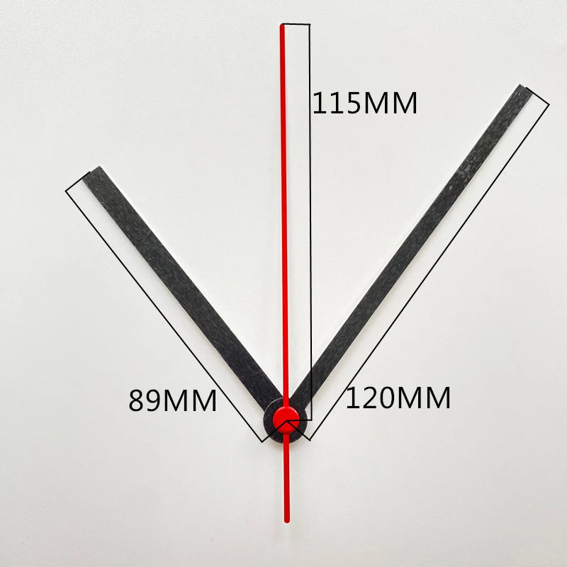 Silent Quartz Battery Operated Clock Movement with Hands