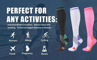 1/3 Pairs Dropship Compression Socks Varicose Veins 20-30 Mmhg Men Women Socks For Running Cycling,Football Soccer Stockings - Buy online at  Vibe In Cart.