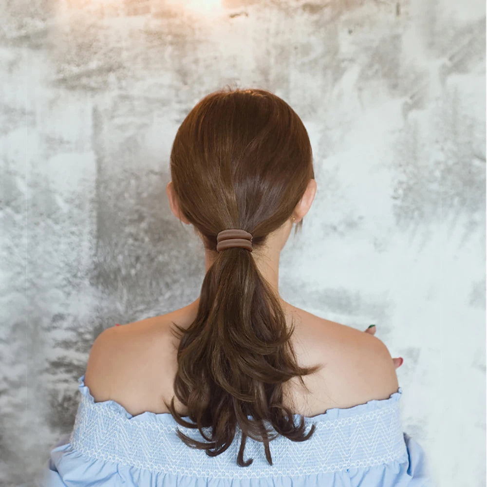 50PCS/Set Women Girls Basic Hair Bands 4cm Simple Solid Colors Elastic Headband Hair Ropes Ties Hair Accessories Ponytail Holder - Buy online at  Vibe In Cart.