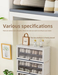 Simple shoe cabinet, household door storage artifact, space-saving indoor good-looking multi-layer dustproof large-capacity - Buy online at  Vibe In Cart.