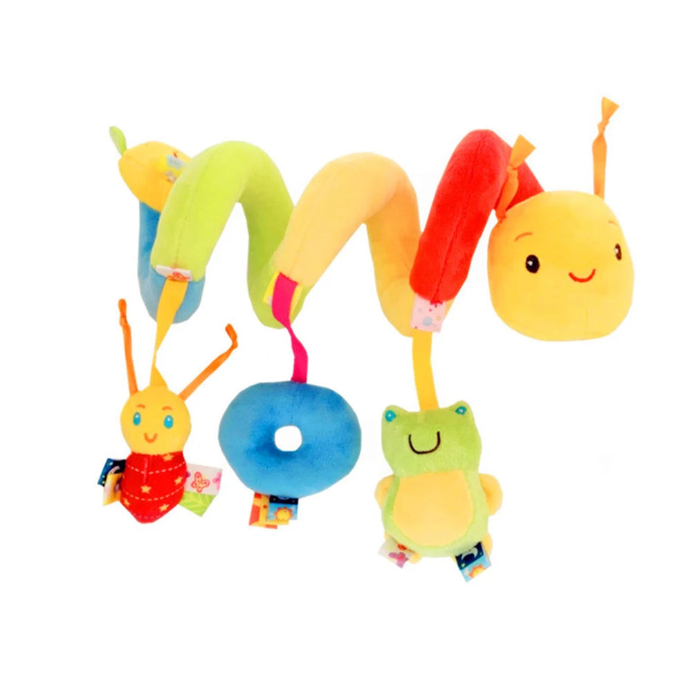 Infant Hanging Comfort Toy with Animal Shape, PVC Material, 17x10x8 cm