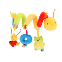 Infant Hanging Comfort Toy with Animal Shape, PVC Material, 17x10x8 cm