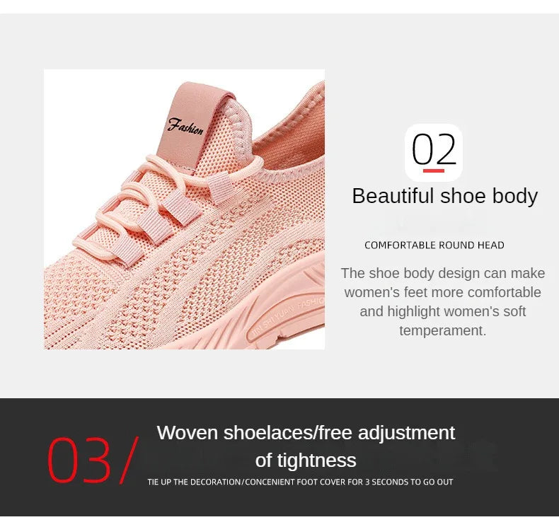 Women's Shoes Summer 2025 Casual Sneakers Breathable Mesh Lightweight Affordable Free Shipping - Buy online at  Vibe In Cart.