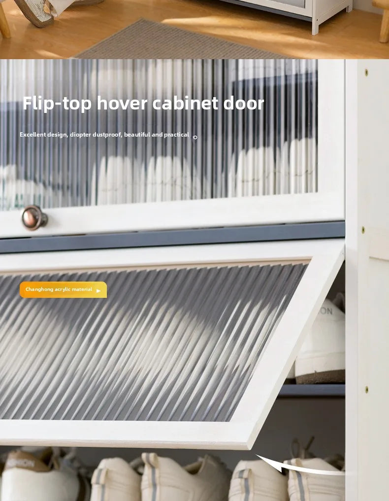 Simple shoe cabinet, household door storage artifact, space-saving indoor good-looking multi-layer dustproof large-capacity - Buy online at  Vibe In Cart.