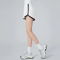 Women Tennis Yoga Workout Wide Leg Short Pants Mid-waist Causal Loose Straight Shorts Teen Girl Breathable Jogging Gym Clothing - Buy online at  Vibe In Cart.