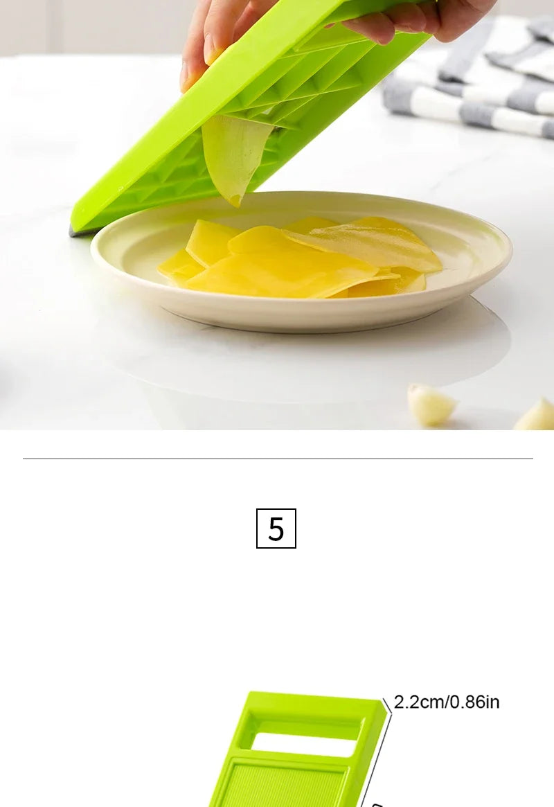 Multifunctionele Vegetable Cutter With Steel Blade Mandoline Slicer Potato Peeler Carrot Cheese Grater Kitchen Accessories Tools - Buy online at  Vibe In Cart.