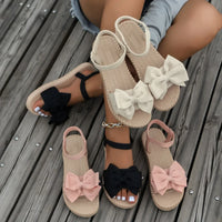 Women Anti-slip Trend Sandals 2025 New Summer Lightweight Sandals Fashion Beach Casual Slippers Outdoor Bow Tie Flat Shoes Home - Buy online at  Vibe In Cart.
