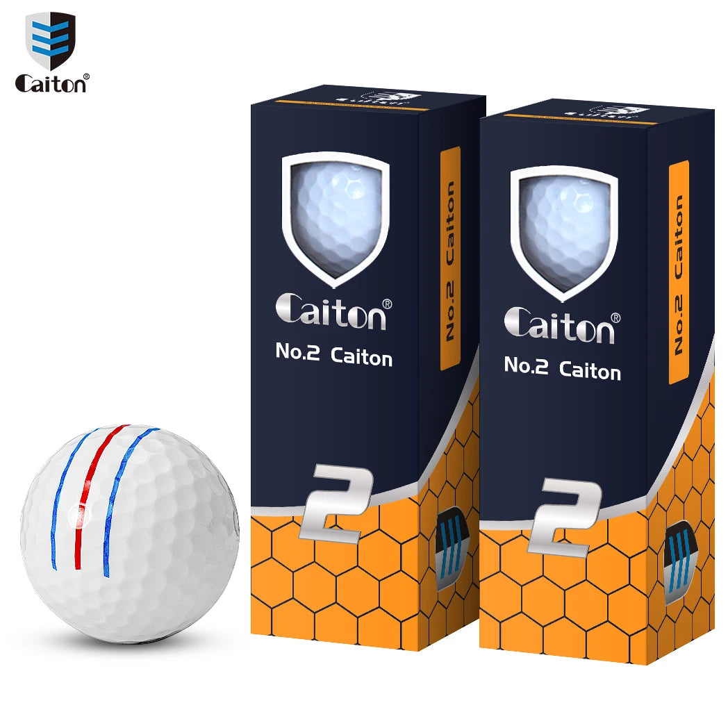 Two Piece Distance Golf Balls, 6 or 3 Pieces, 42.85mm Size