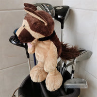 Plush Headcover for Golf Fairway Woods and Right Handed Clubs