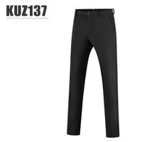 Men's Waterproof Fleece Winter Pants Straight Fit