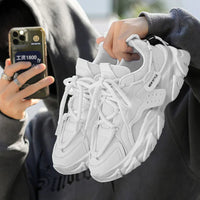 Men's Shoe Breathable Thick Soled Casual Sneakers Outdoor Running Four Seasons New Tennis Men Soft Soles Comfort Male Sneakers - Buy online at  Vibe In Cart.