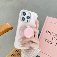 Magnetic Folding Universal Plastic Mobile Phone Grip Holder and Stand