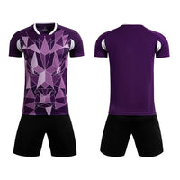 Customizable Unisex Soccer Jersey and Shorts Kit for Adults
