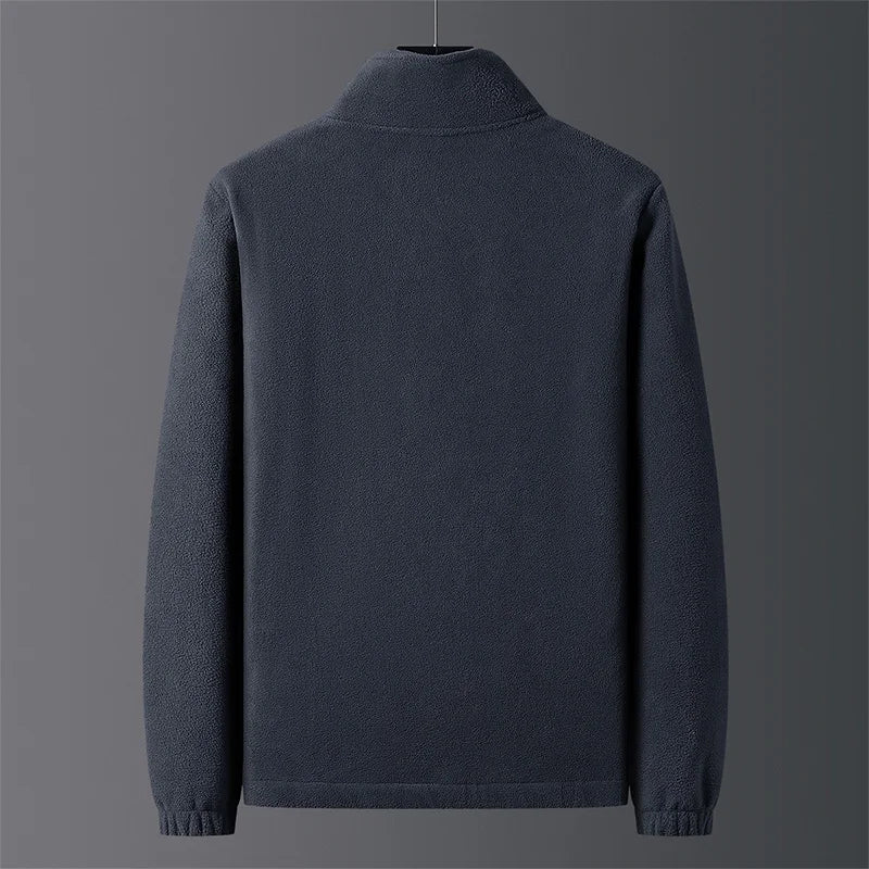 Winter Outdoor Fishing Leisure Windproof Thick Lamb Wool Jacket Comfortable Warm Breathable Men's Stand Up Collar Cotton Jacket - Buy online at  Vibe In Cart.