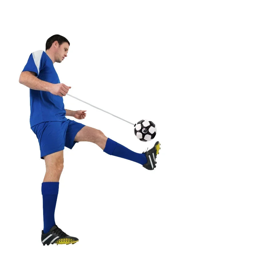Football Training Ball Kick Soccer Ball Practice Belt TPU Size 2 Football Rope Touch Solo Kickwith String Beginner Trainer - Buy online at  Vibe In Cart.