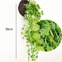 Artificial Hanging Plants 32 Inch Fake Boston Ferns Plastic Fake Plants for Wall House Wedding Garland Indoor Outdoor Decoration - Buy online at  Vibe In Cart.