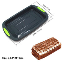 Silicone Cake Mold for Bread and Desserts, Gray, 1 Pack