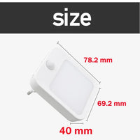 Motion Sensor LED Night Lights EU Plug Dimmable Cabinet Light for Baby Bedside Bedroom Corridor Wireless Night Lamp Lighting - Buy online at  Vibe In Cart.