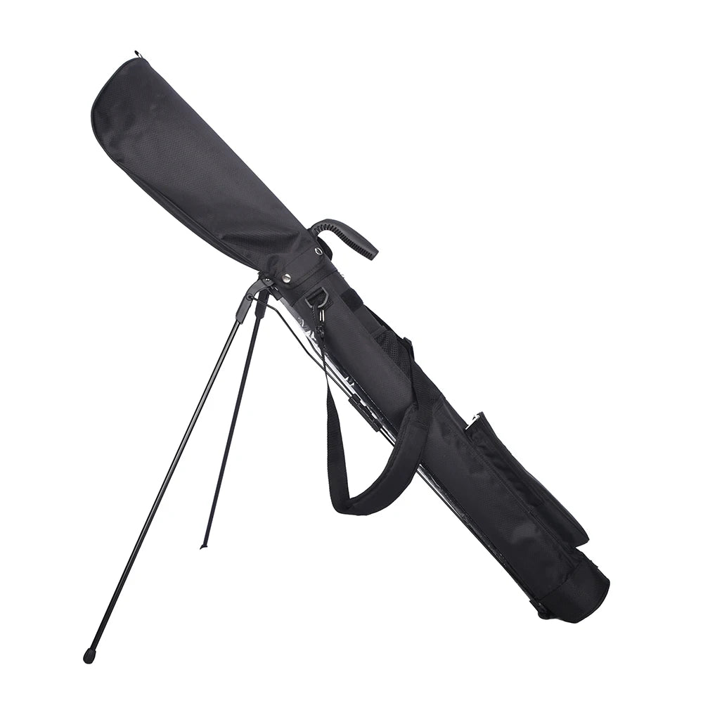 Lightweight Waterproof Nylon Golf Stand Carry Bag with Bracket and Gun Rack
