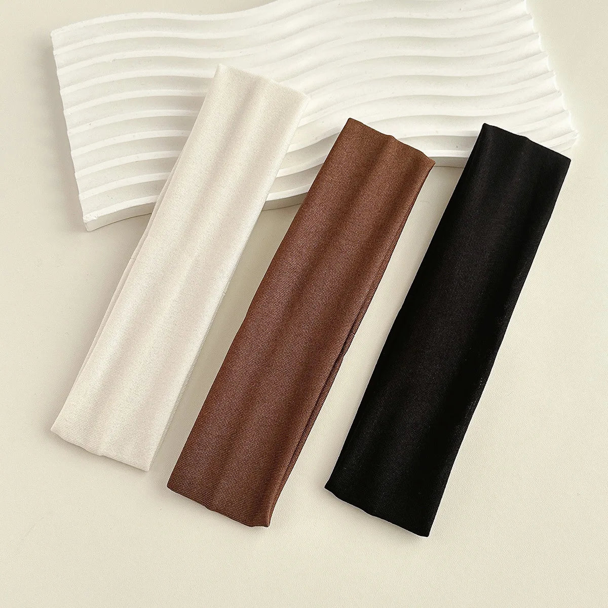 Four Seasons Solid Sports Headbands For Women Fitness Running Yoga Solid Color Elastic Hairbands Stretch Makeup Hair Accessories - Buy online at  Vibe In Cart.