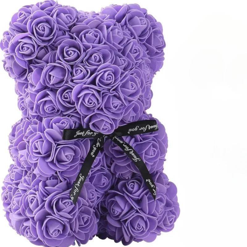 New Artificial Flower Eternal Rose Teddy Bear for Mom Mother's Day Birthday Valentine's Day Anniversary Gifts & Artificial Decor - Buy online at  Vibe In Cart.