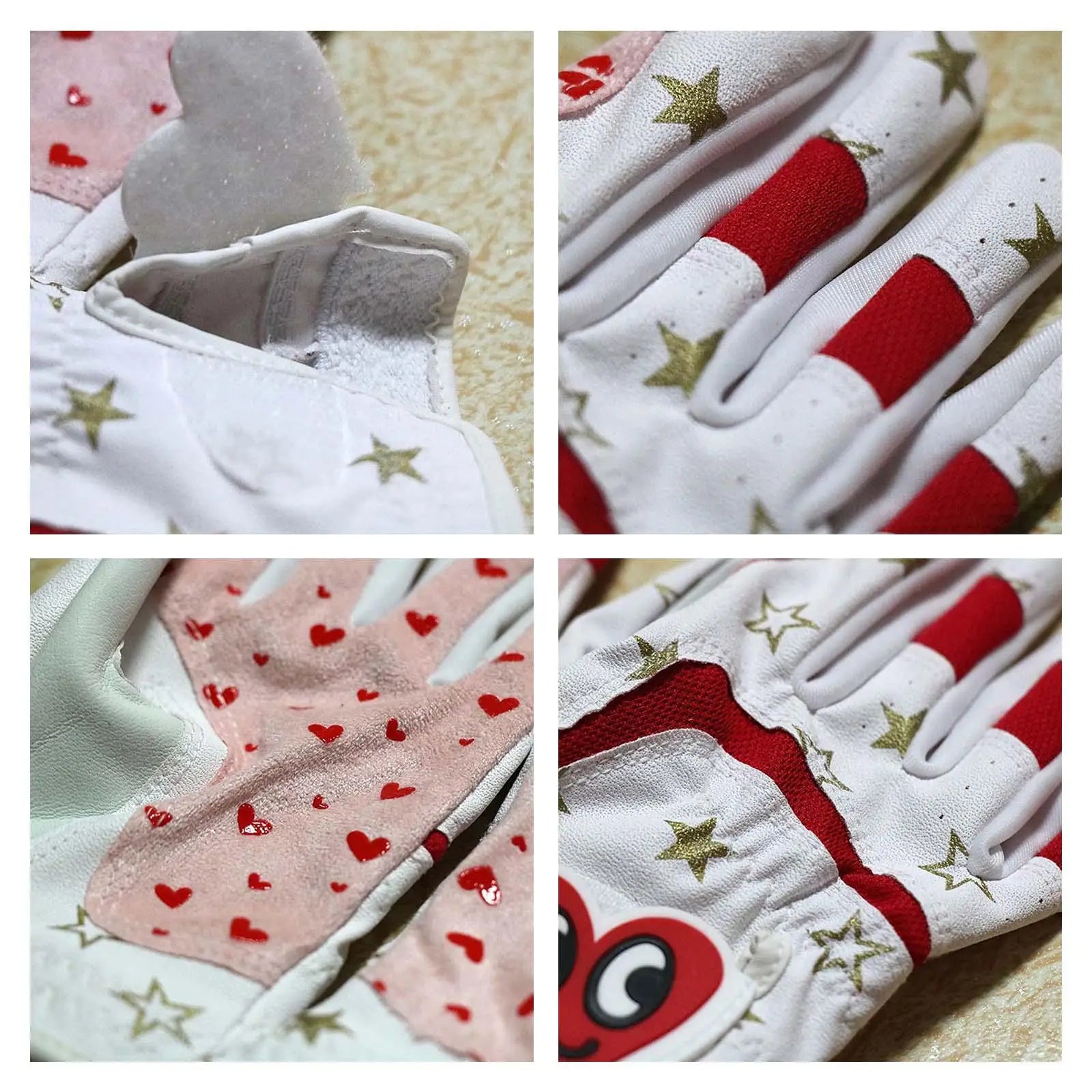 2 pcs Kids Golf Gloves Premium Leather Non Left Hand and Right Hand for Junior - Buy online at  Vibe In Cart.