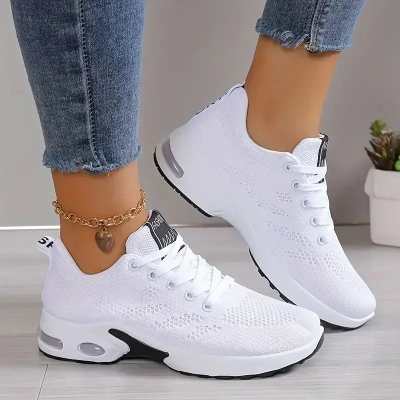 Women's Causal Sneakers Mesh Lightweight Platform Breathable Running Shoe Fashion Comfortable Daily Outdoor Luxury Women's Shoes - Buy online at  Vibe In Cart.