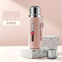 New 800ml Vacuum Flask Insulated Water Bottles Travel Thermal Cups For Hot And Cold Beverage Summer Winter Drinkware Gifts - Buy online at  Vibe In Cart.