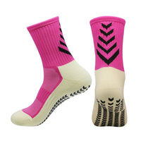 1 Pair New Men Women Soft Breathable Anti-slip Football Socks Running Soccer Basketball Badmintion Cycling Sports Grip Socks - Buy online at  Vibe In Cart.