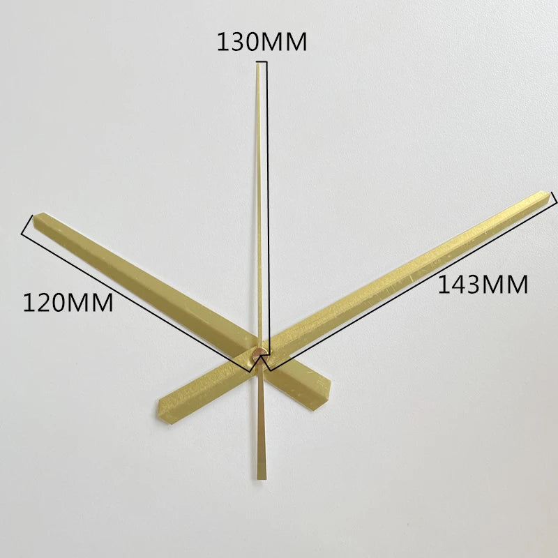 Silent Quartz Battery Operated Clock Movement with Hands