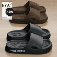 Indoor Home Sandals Fashion Men's Summer Ligtweight EVA Slippers Shoes Men Slippers Outdoor Students Women Comfortable Slides - Buy online at  Vibe In Cart.