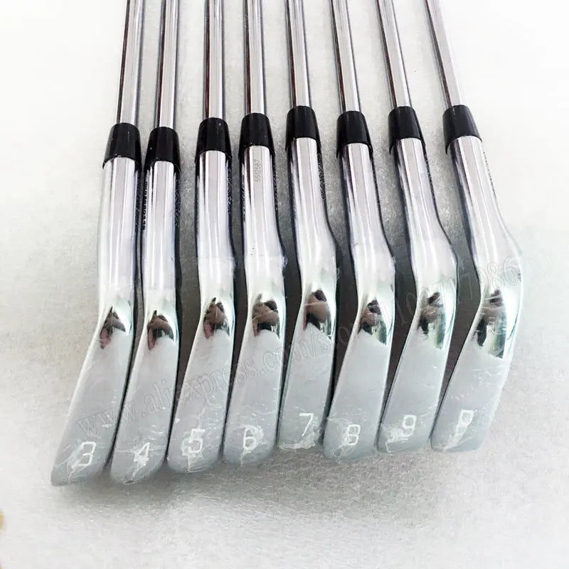 Men's Right-Handed 7-Piece Steel Shaft Golf Irons Set R or S Flex