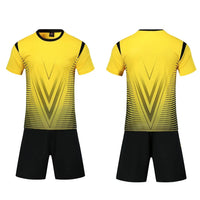 Customizable Unisex Soccer Jersey and Shorts Kit for Adults