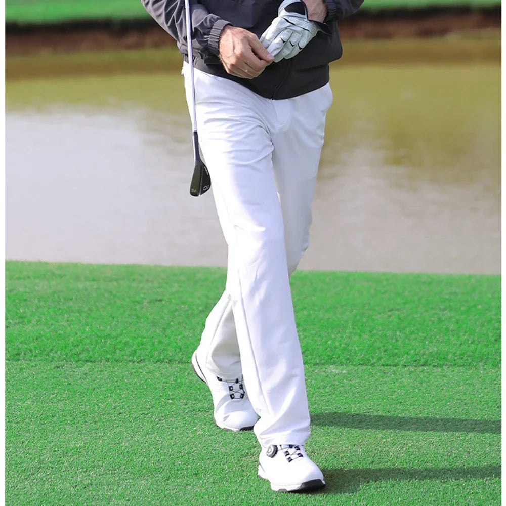 PGM Men Golf Pants Spring Autumn High Elastic Sports Wear-resistant Golf Tennis Trousers KUZ052 Slim Fit Soft Male Pants - Buy online at  Vibe In Cart.