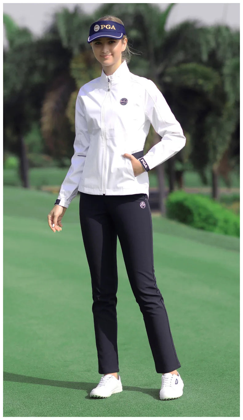 PGM Women Winter Golf Pants Lady Waterproof Warm Pant Fleece Snow Prevention Trousers Girls Elastic Straight Sweatpant XS-XXXL - Buy online at  Vibe In Cart.