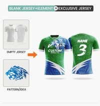 Wholesale Custom Design Sublimated Mash Ployester Fabric Printed Logo Youth Soccer Jersey Shorts Sleeve Football Shirts For Men - Buy online at  Vibe In Cart.