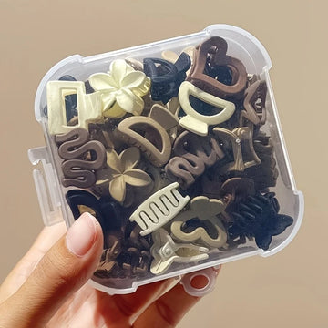 5/10/20/30pcs Beige Mixed Pack Small Clips, Cute Girl Accessories - Perfect for Daily Use, Special Occasions, or Travel Gifts - Buy online at  Vibe In Cart.