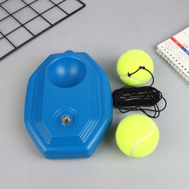 Portable Solo Tennis Trainer Rebound Tennis Ball With String Rope Self Tennis Practice Training Tool For Adults Kids Beginners - Buy online at  Vibe In Cart.
