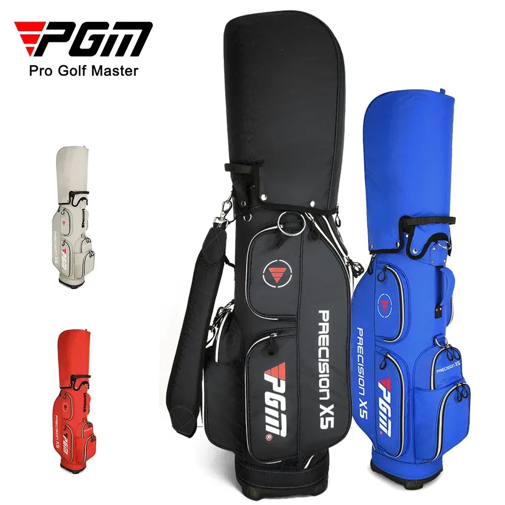 Golf Bag Waterproof Lightweight Nylon 128cm Height Large Capacity