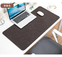 Waterproof Leather Desk Mat for Computer, Non-Slip and Easy to Clean