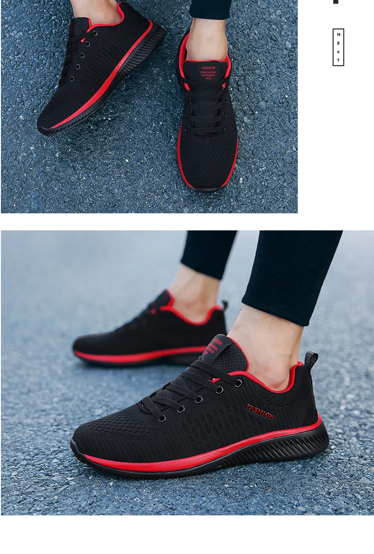 Men Running Shoes Breathable Light Comfortable Men's Casual Shoes Tenis Outdoor Slip On Walking Sneakers - Buy online at  Vibe In Cart.