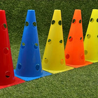 5pcs 32CM Perforated Sign Barrels Obstacles Road Cones Barricades Soccer Basketball Training Equipment - Buy online at  Vibe In Cart.
