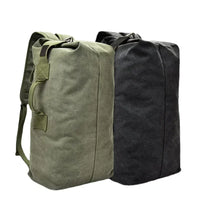 Large Capacity Outdoor Bags Travel Hiking Climbing Tactical Backpack Bag Men Women Canvas Bucket Bag Shoulder Sports Bag - Buy online at  Vibe In Cart.