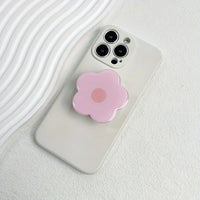 Folding Expandable Clear Flower Mobile Phone Finger Ring Grip Holder